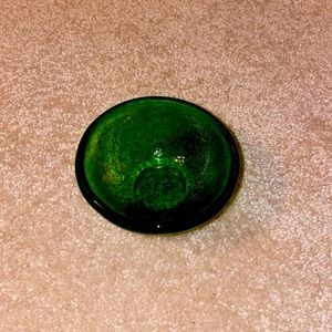 Cute little green dish